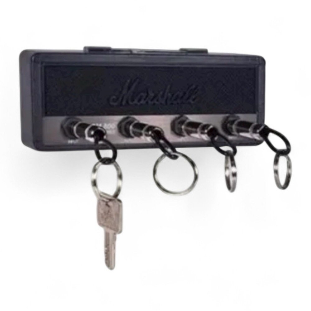 JCM 800 Marshall Black Key Organizer with Hooks